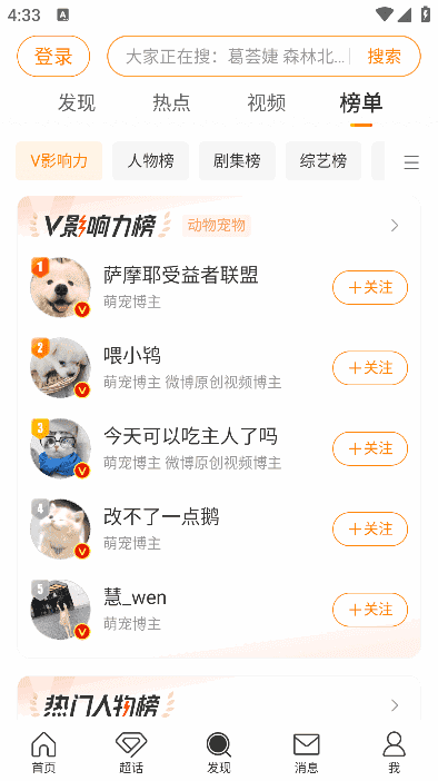 新浪微博APP(内置微博助手v2.3.4-311) v15.3.0 最新版-酷软