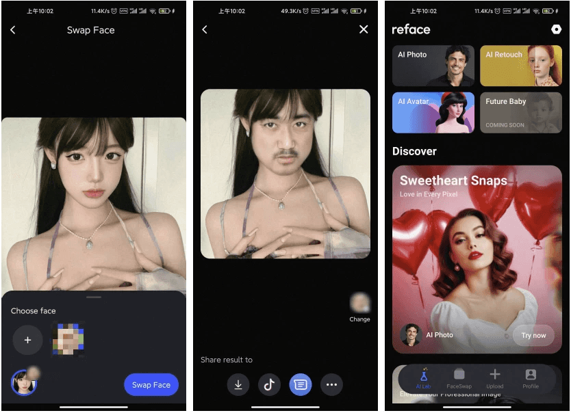 Reface AI换脸视频 AI换脸图片 v5.10.0 专业版-酷软